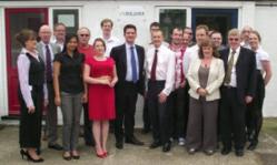 local business receives a visit from MP